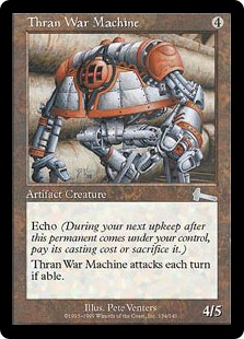 【ENG】【Foil】《スランの戦争機械/Thran War Machine》[ULG]
