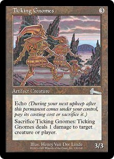 【ENG】【Foil】《チクタク・ノーム/Ticking Gnomes》[ULG]