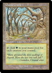 【ENG】《ガイアの揺籃の地/Gaea's Cradle》[USG]