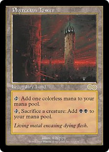 【ENG】《ファイレクシアの塔/Phyrexian Tower》[USG]