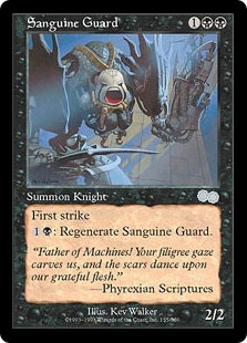 【ENG】《快活な守備兵/Sanguine Guard》[USG]