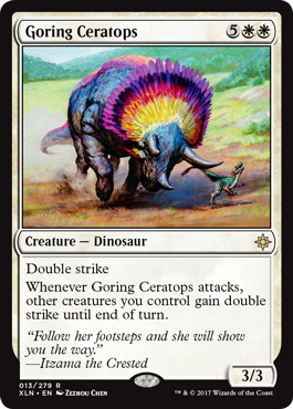 【ENG】《突き刺すケラトプス/Goring Ceratops》[XLN]