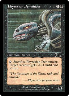 【ENG】《ファイレクシアの告発者/Phyrexian Denouncer》[ULG]