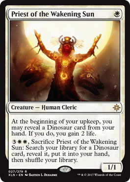【ENG】《覚醒の太陽の神官/Priest of the Wakening Sun》[XLN]