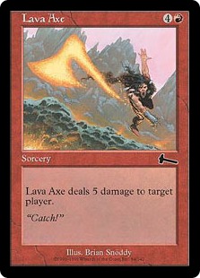 【ENG】《溶岩の斧/Lava Axe》[ULG]