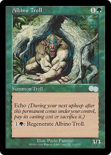 【ENG】《アルビノ・トロール/Albino Troll》[USG]