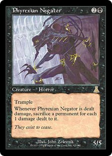 【ENG】《ファイレクシアの抹殺者/Phyrexian Negator》[UDS]