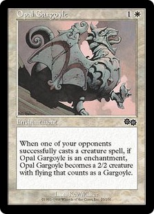 【ENG】《オパールのガーゴイル/Opal Gargoyle》[USG]