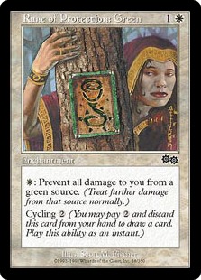 【ENG】《緑の防御ルーン/Rune of Protection: Green》[USG]