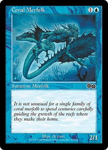 【ENG】《珊瑚マーフォーク/Coral Merfolk》[USG]