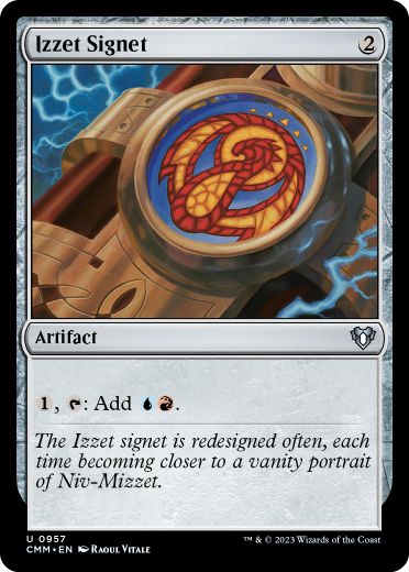 【ENG】《イゼットの印鑑/Izzet Signet》[CMM]