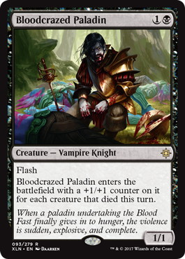 【ENG】《血に狂った聖騎士/Bloodcrazed Paladin》[XLN]