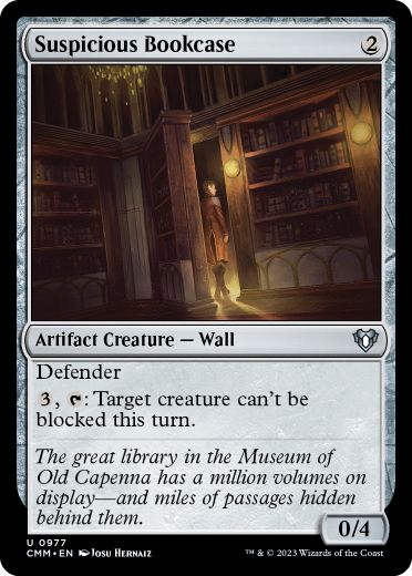 【ENG】《怪しげな書架/Suspicious Bookcase》[CMM]