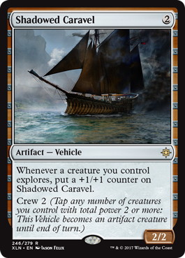 【ENG】《陰鬱な帆船/Shadowed Caravel》[XLN]