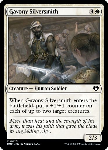 【ENG】《ガヴォニーの銀鍛冶師/Gavony Silversmith》[CMM]