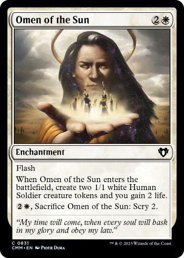 【ENG】《太陽の神のお告げ/Omen of the Sun》[CMM]
