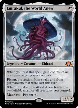 【ENG】【Foil】《再誕世界、エムラクール/Emrakul, the World Anew》[MH3]