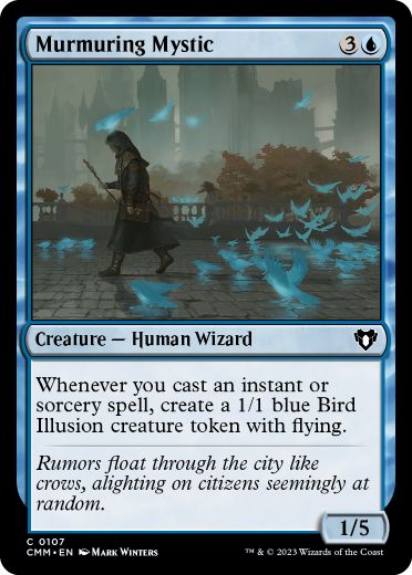 【ENG】【Foil】《つぶやく神秘家/Murmuring Mystic》[CMM]