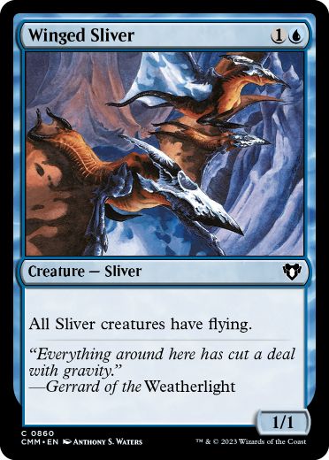 【ENG】《有翼スリヴァー/Winged Sliver》[CMM]