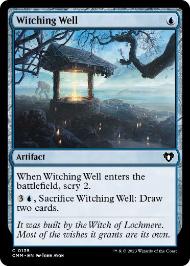 【ENG】【Foil】《魔法の井戸/Witching Well》[CMM]