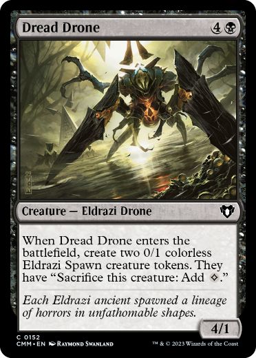 【ENG】【Foil】《戦慄の徒食者/Dread Drone》[CMM]