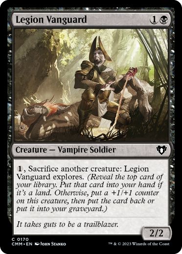 【ENG】【Foil】《軍団の先兵/Legion Vanguard》[CMM]