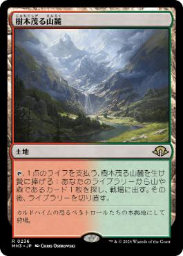 【JPN】《樹木茂る山麓/Wooded Foothills》[MH3]