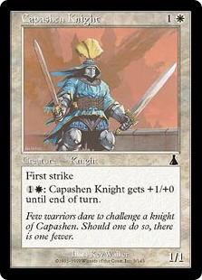 【ENG】《キャパシェンの騎士/Capashen Knight》[UDS]