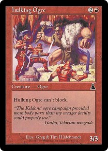 【ENG】【Foil】《巨体のオーガ/Hulking Ogre》[UDS]