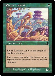 【ENG】【Foil】《エルフの見張り番/Elvish Lookout》[UDS]