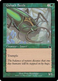 【ENG】【Foil】《ゴライアスオオクワガタ/Goliath Beetle》[UDS]