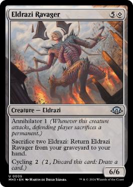 【ENG】《エルドラージの荒廃者/Eldrazi Ravager》[MH3]