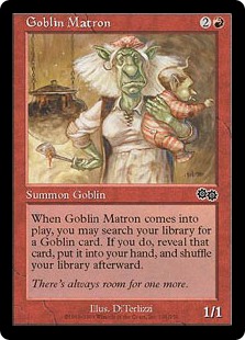 【ENG】《ゴブリンの女看守/Goblin Matron》[USG]