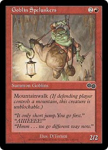 【ENG】《ゴブリンの洞窟探検家/Goblin Spelunkers》[USG]
