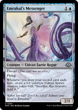 【ENG】【Foil】《エムラクールの伝達者/Emrakul's Messenger》[MH3]
