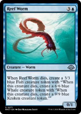 【ENG】【Foil】《浅瀬蟲/Reef Worm》[MH3]
