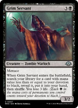 【ENG】《不気味な奉仕者/Grim Servant》[MH3]