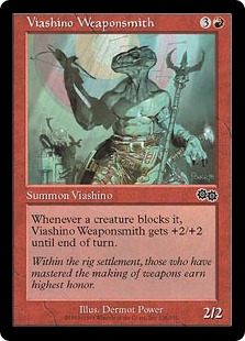 【ENG】《ヴィーアシーノの武具職人/Viashino Weaponsmith》[USG]