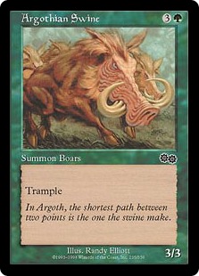 【ENG】《アルゴスの猪/Argothian Swine》[USG]