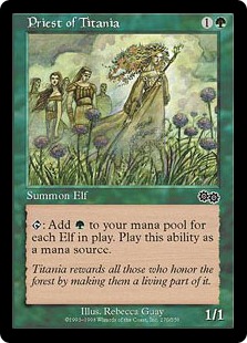 【ENG】《ティタニアの僧侶/Priest of Titania》[USG]