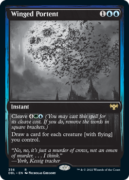 【ENG】■DBL■《有翼の先触れ/Winged Portent》[VOW]