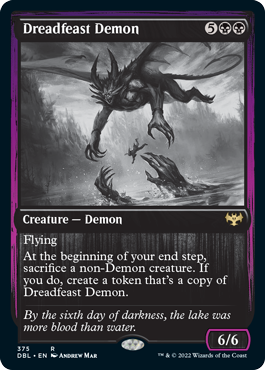 【ENG】■DBL■《戦慄宴の悪魔/Dreadfeast Demon》[VOW]