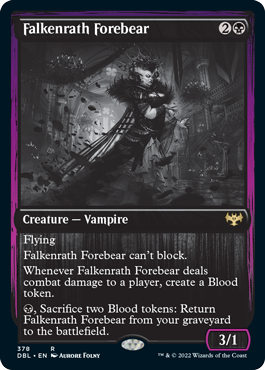 【ENG】■DBL■《ファルケンラスの先祖/Falkenrath Forebear》[VOW]