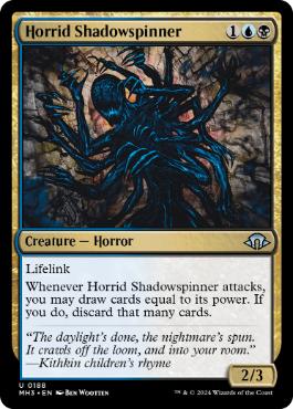 【ENG】《忌まわしき影紡ぎ/Horrid Shadowspinner》[MH3]