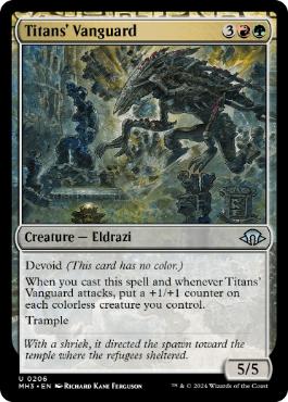 【ENG】【Foil】《巨人の先兵/Titans' Vanguard》[MH3]