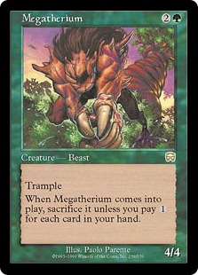 【ENG】《メガセリウム/Megatherium》[MMQ]