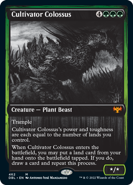 【ENG】■DBL■《耕作する巨躯/Cultivator Colossus》[VOW]