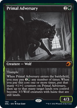 【ENG】■DBL■《原初の敵対者/Primal Adversary》[MID]