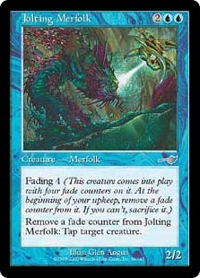 【ENG】《衝撃のマーフォーク/Jolting Merfolk》[NEM]