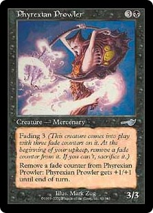 【ENG】《ファイレクシアのうろつくもの/Phyrexian Prowler》[NEM]